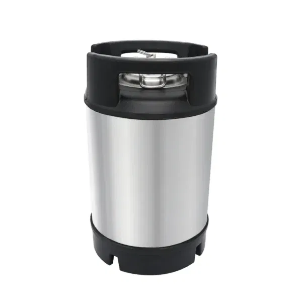 ゴムハンドル付2.5ガロン・ボールロック樽